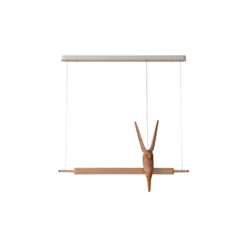 Varinisra Sculptural Oak Pendant Light - Blowlighting