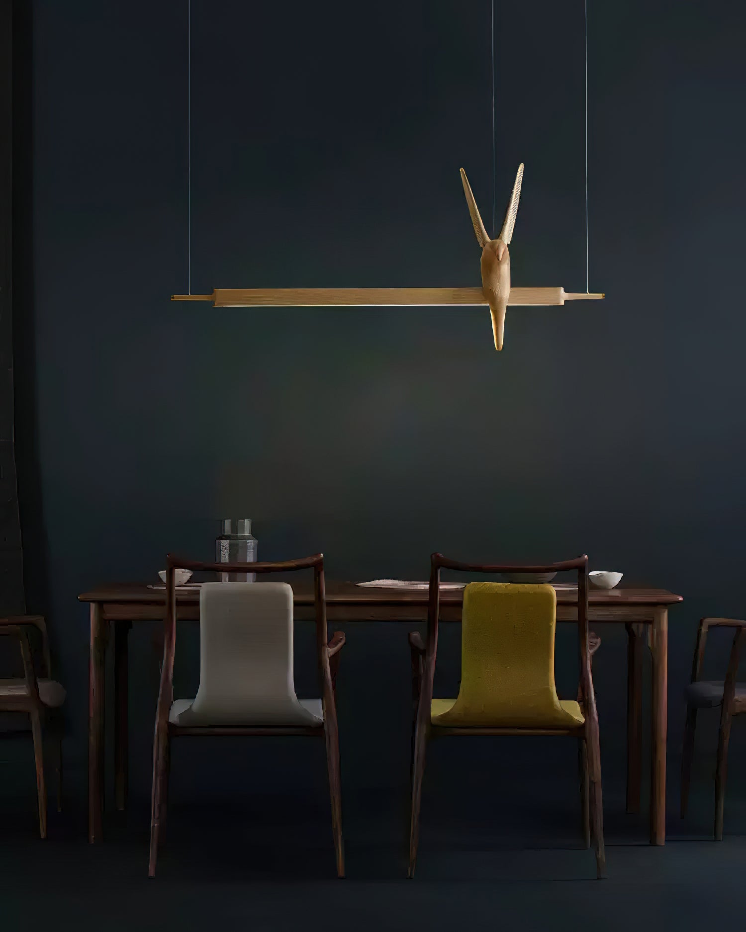 Varinisra Sculptural Oak Pendant Light - Blowlighting