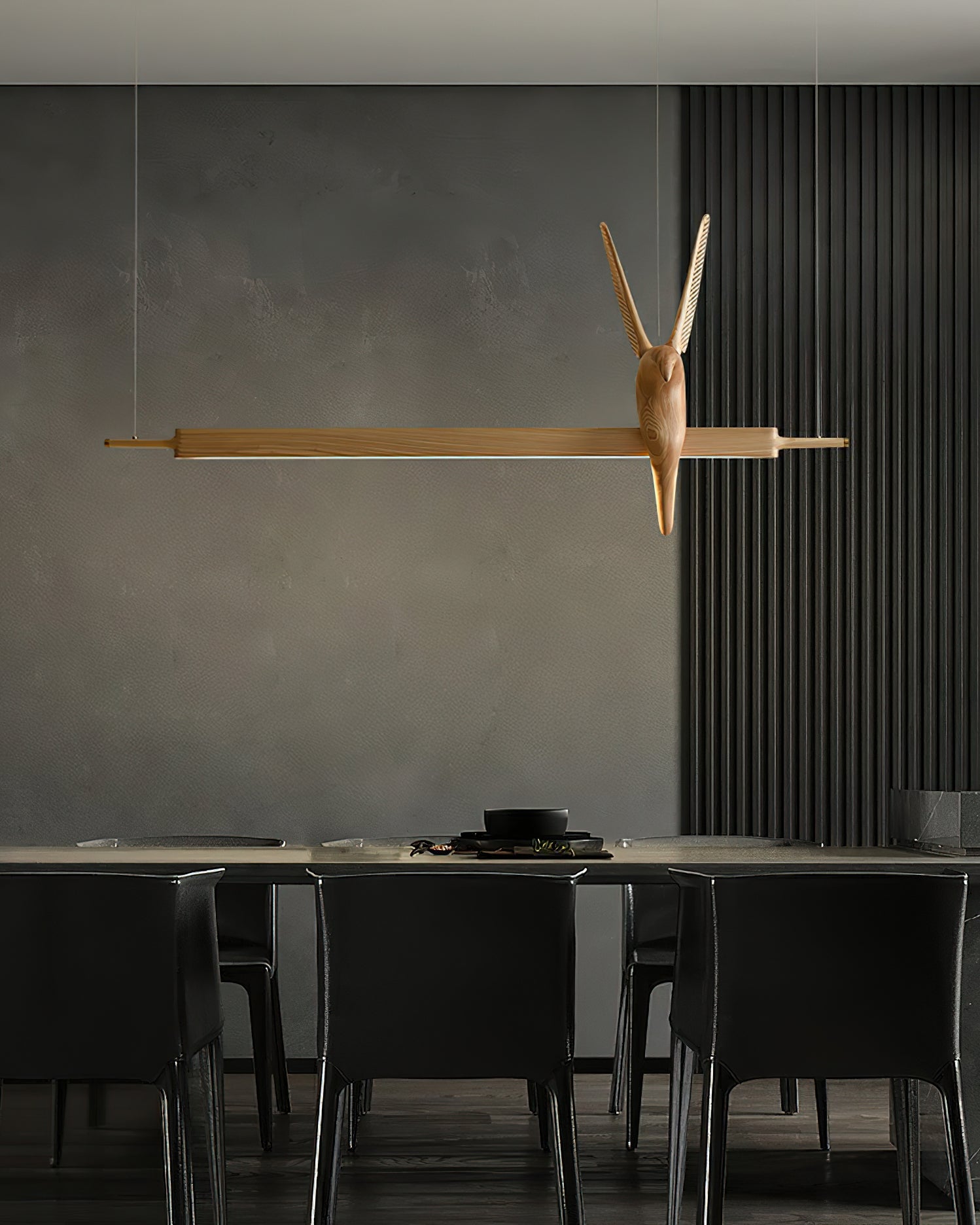 Varinisra Sculptural Oak Pendant Light - Blowlighting