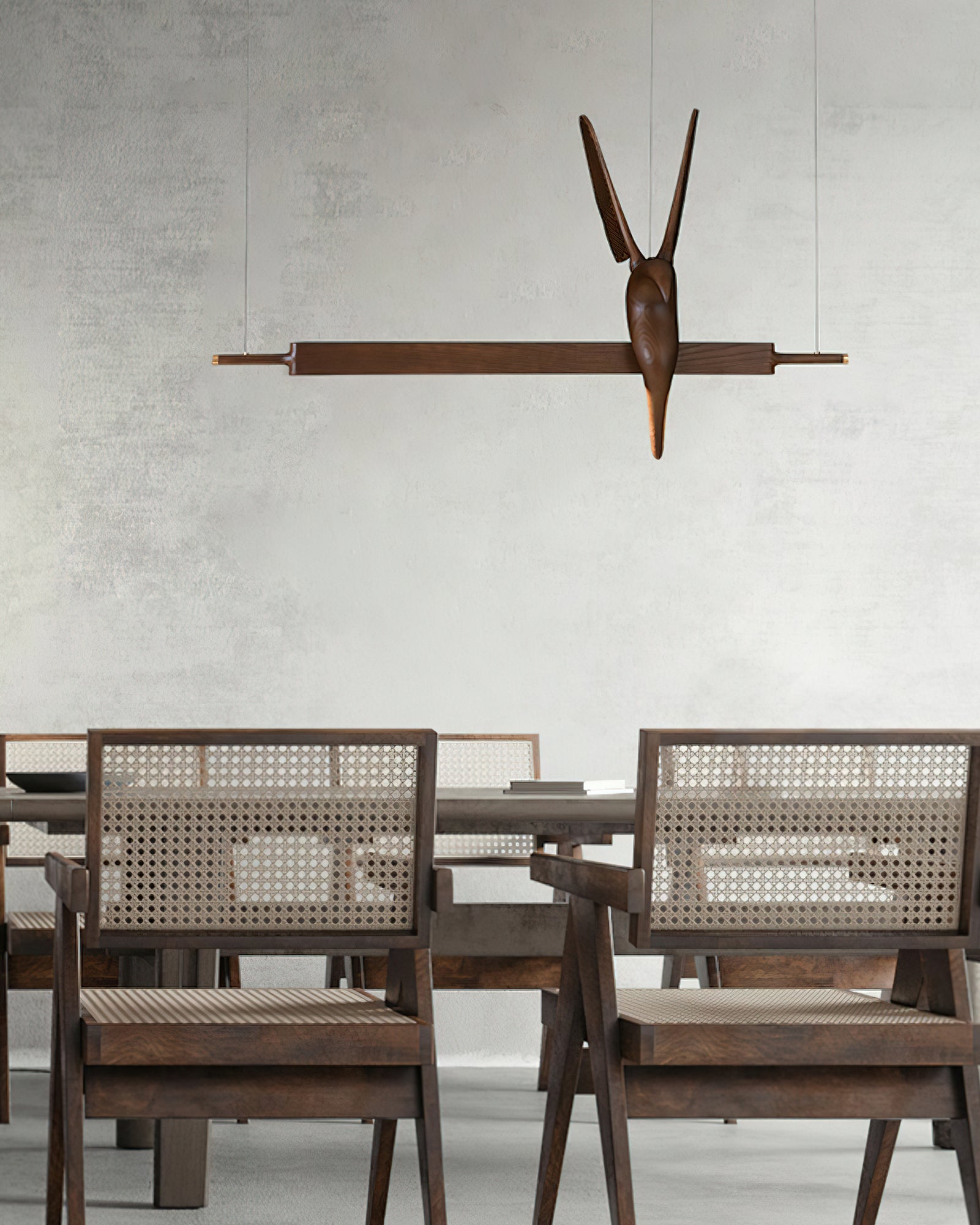 Varinisra Sculptural Oak Pendant Light - Blowlighting