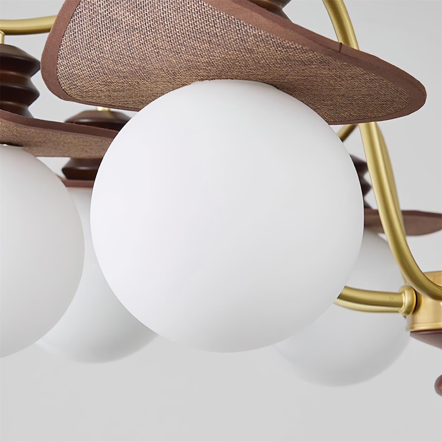 Walden Vintage Glass Chandelier