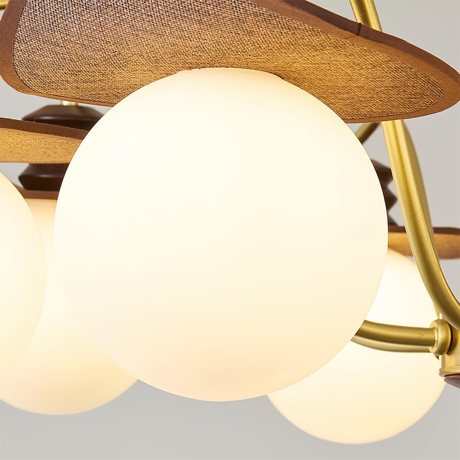 Walden Vintage Glass Chandelier