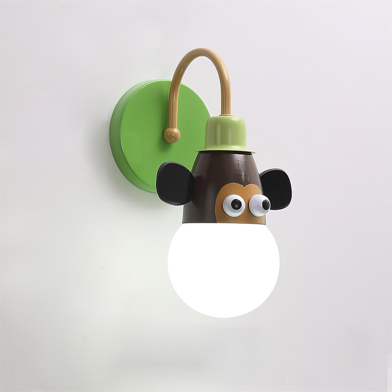 Cartoon Animal Kids Wall Lamp - Blowlighting
