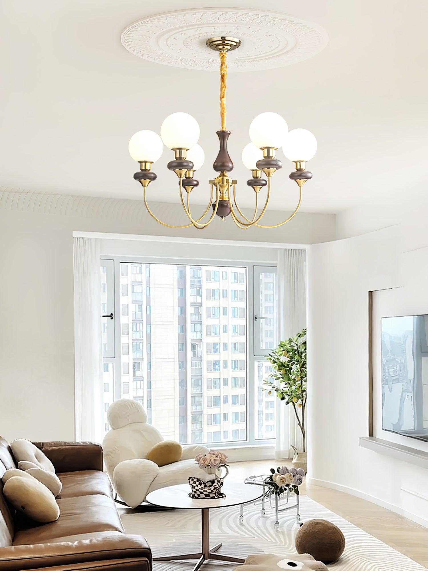 Retro Monique Chandelier - Blowlighting