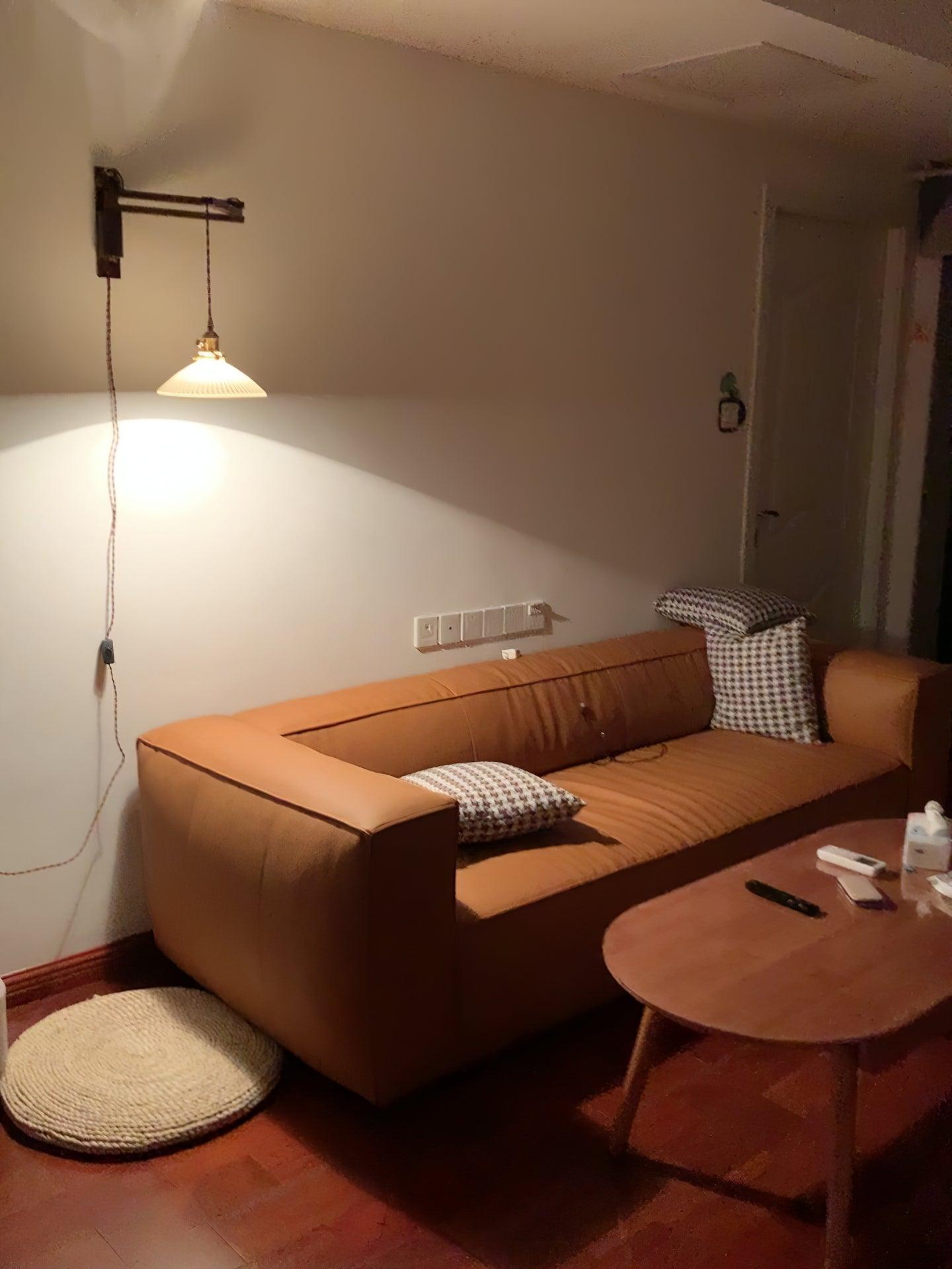 Walnut Telescopic Wall Lamp - Blowlighting