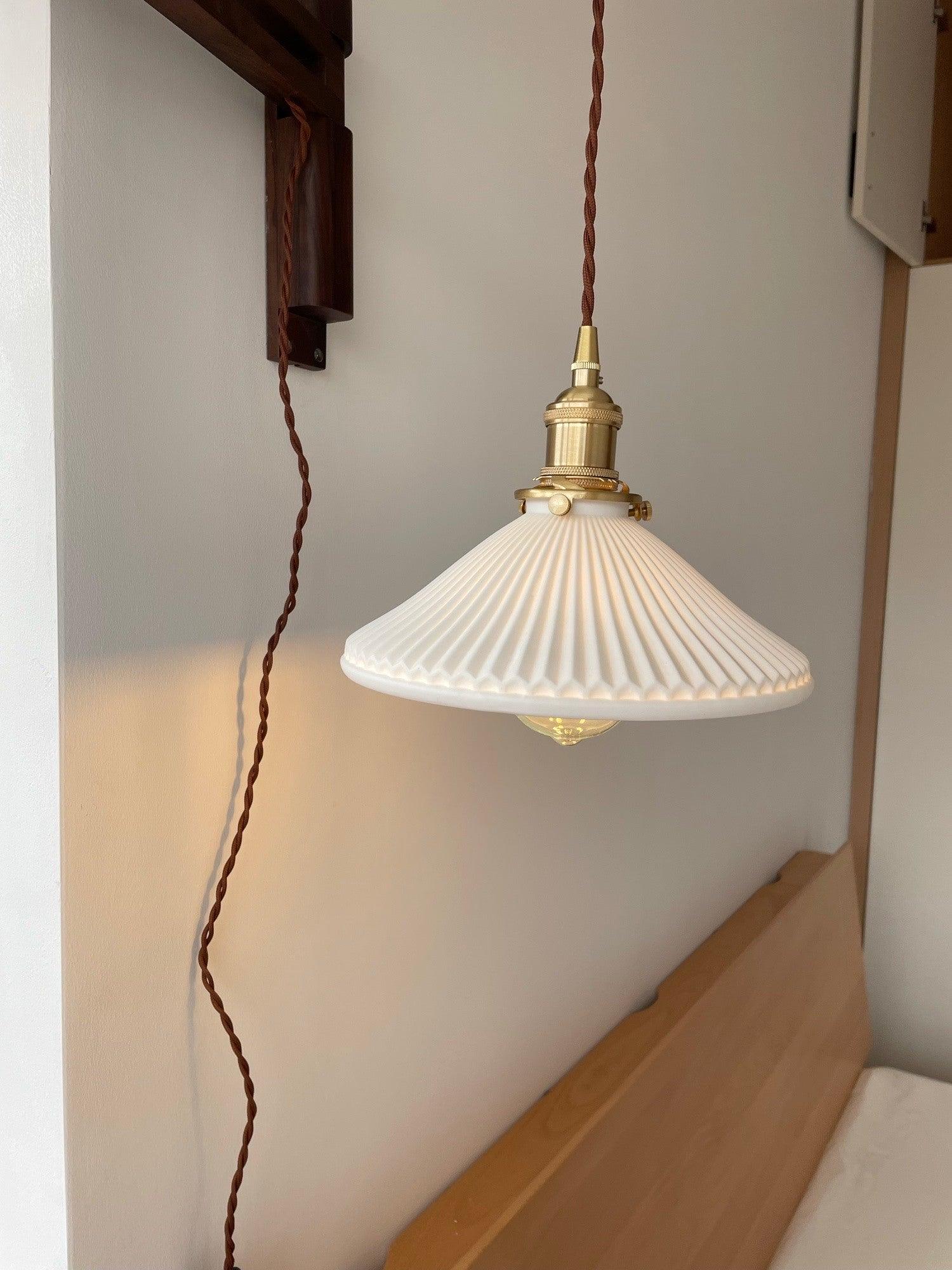 Walnut Telescopic Wall Lamp - Blowlighting