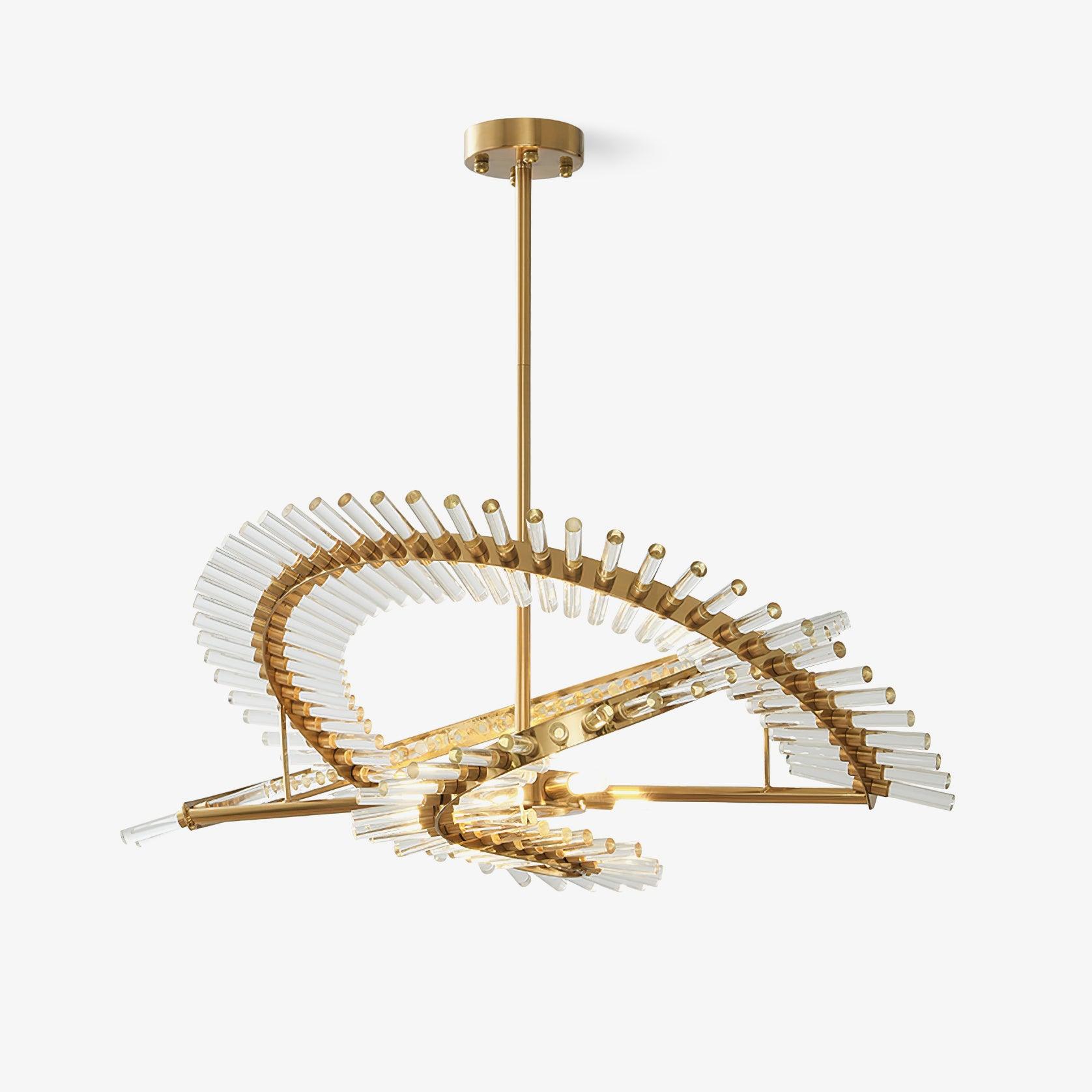 Amara Glass Chandelier Light - Blowlighting