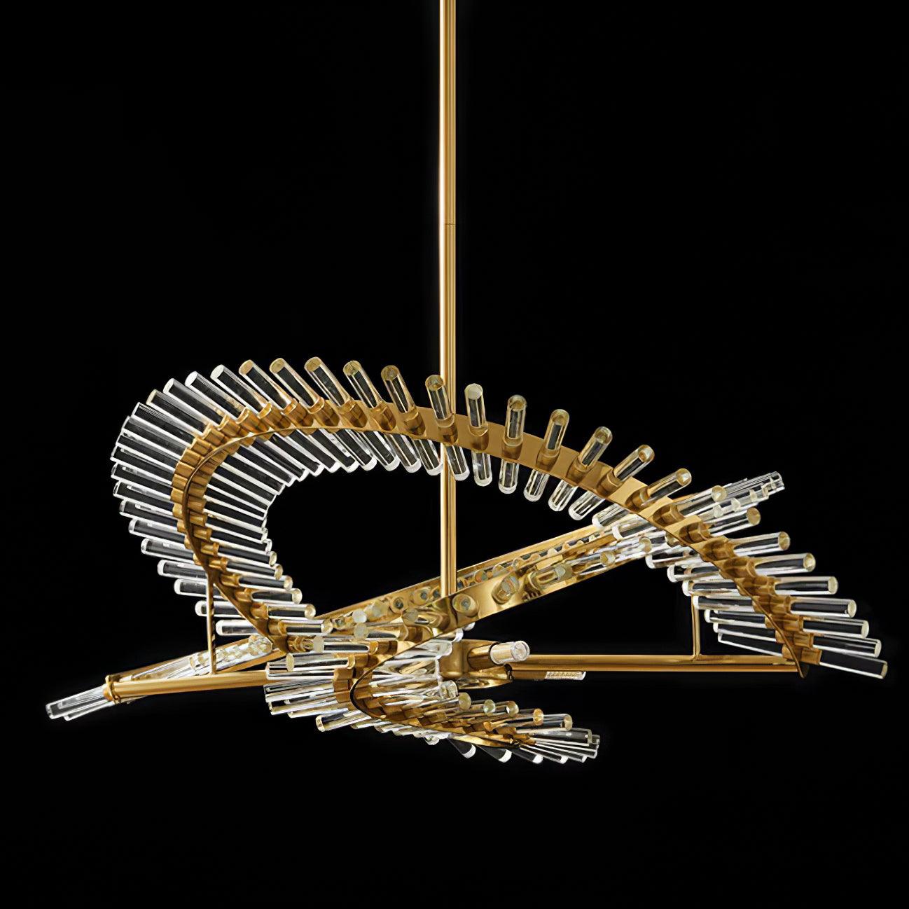 Amara Glass Chandelier Light - Blowlighting