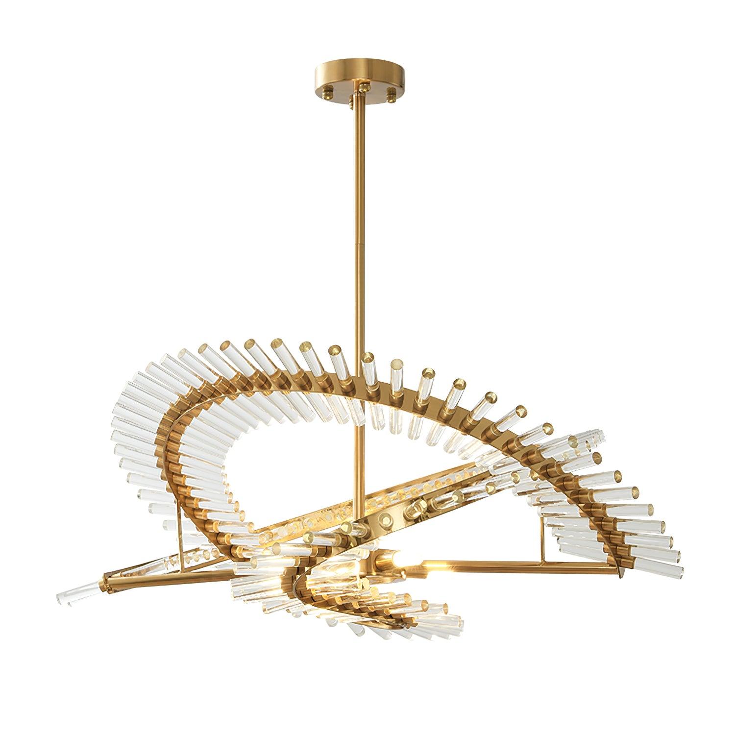 Amara Glass Chandelier Light - Blowlighting