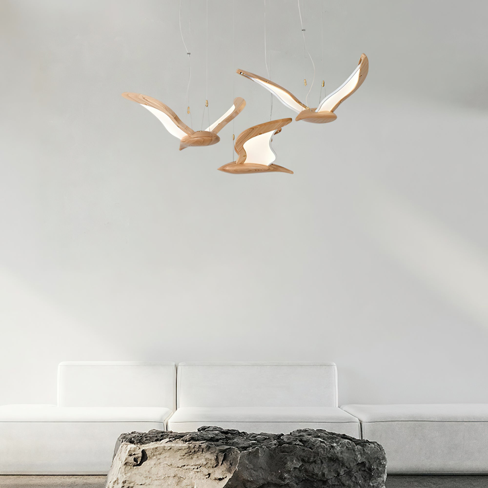 Warbler Chandelier - Blowlighting