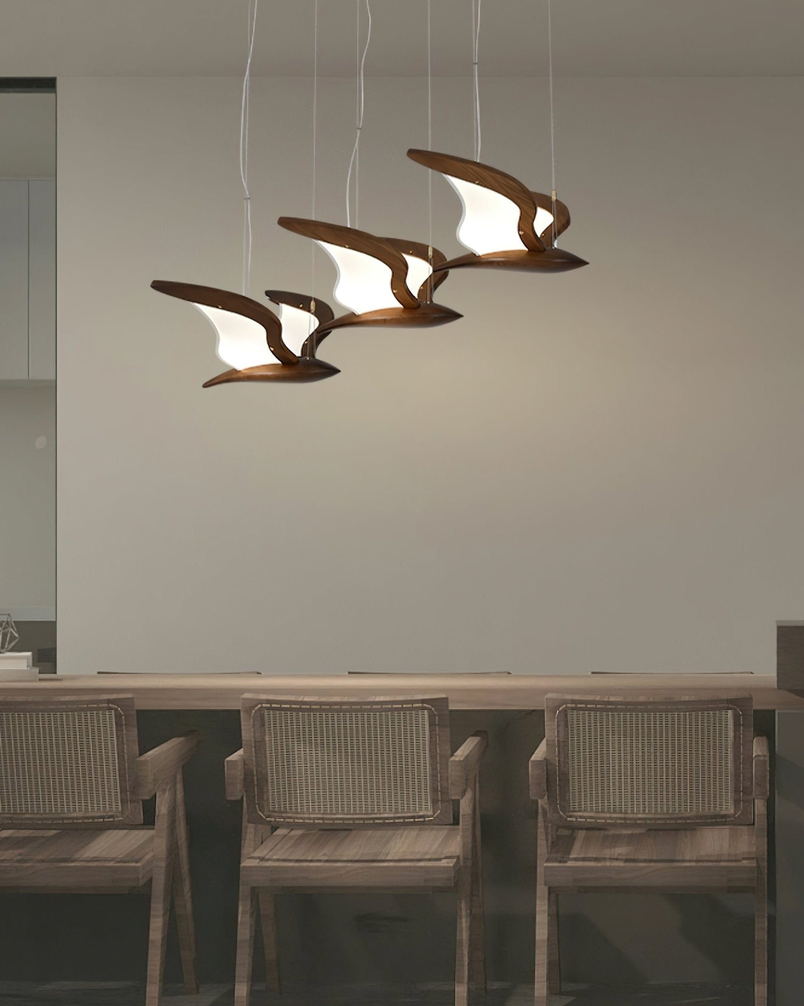 Warbler Chandelier - Blowlighting