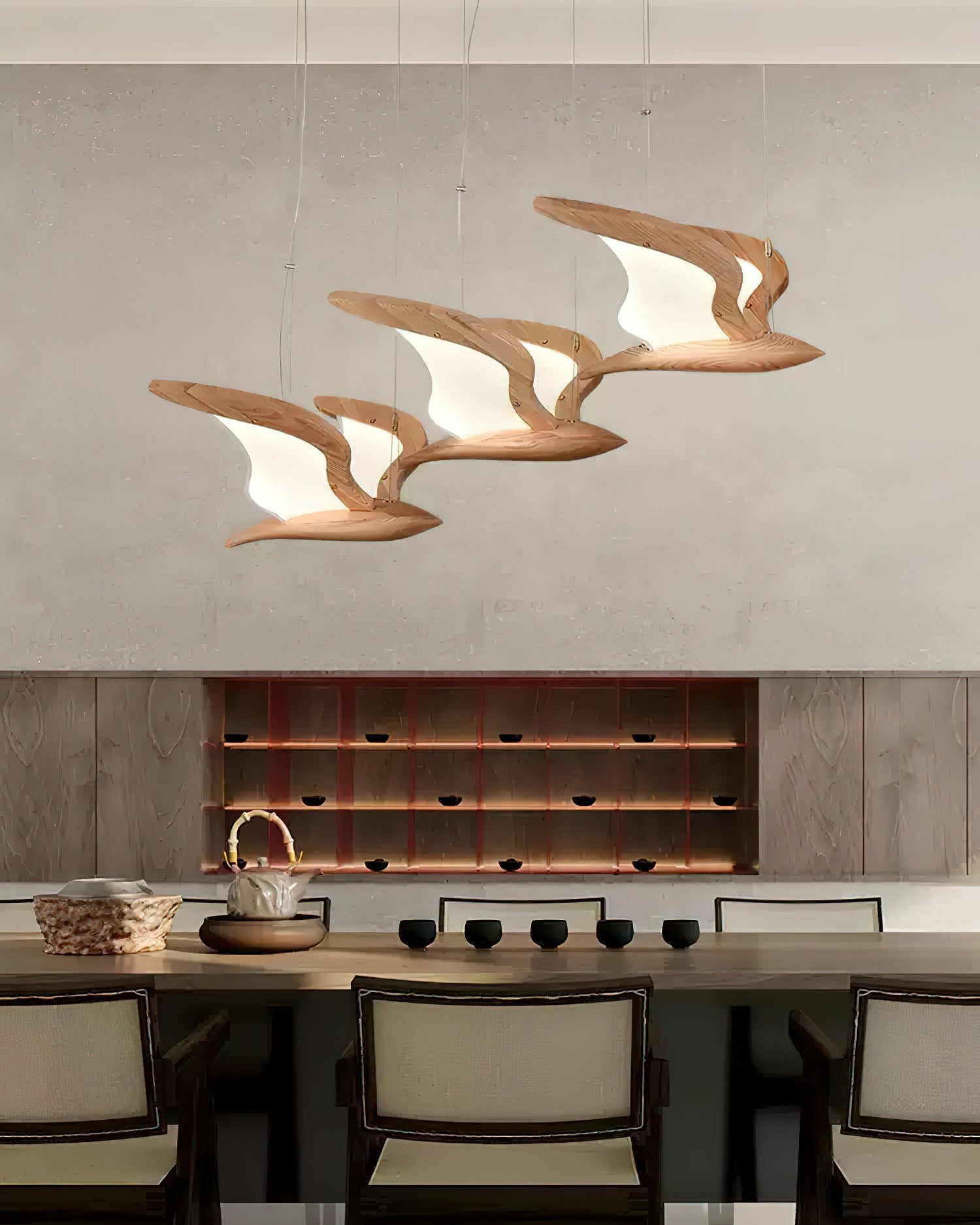 Warbler Chandelier - Blowlighting