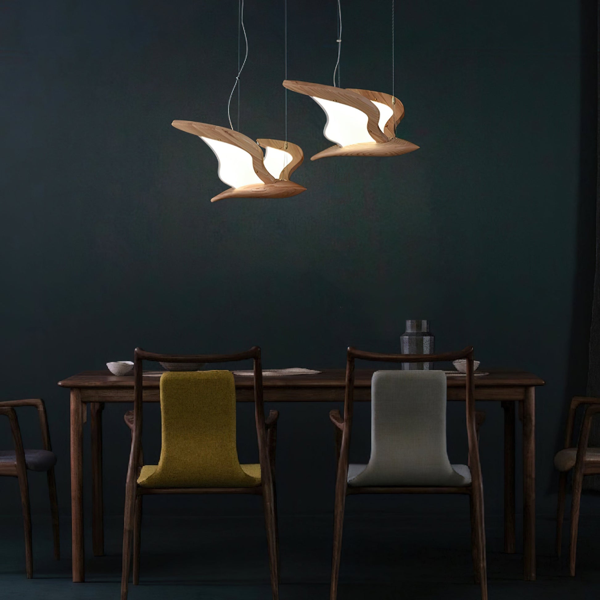 Warbler Chandelier - Blowlighting