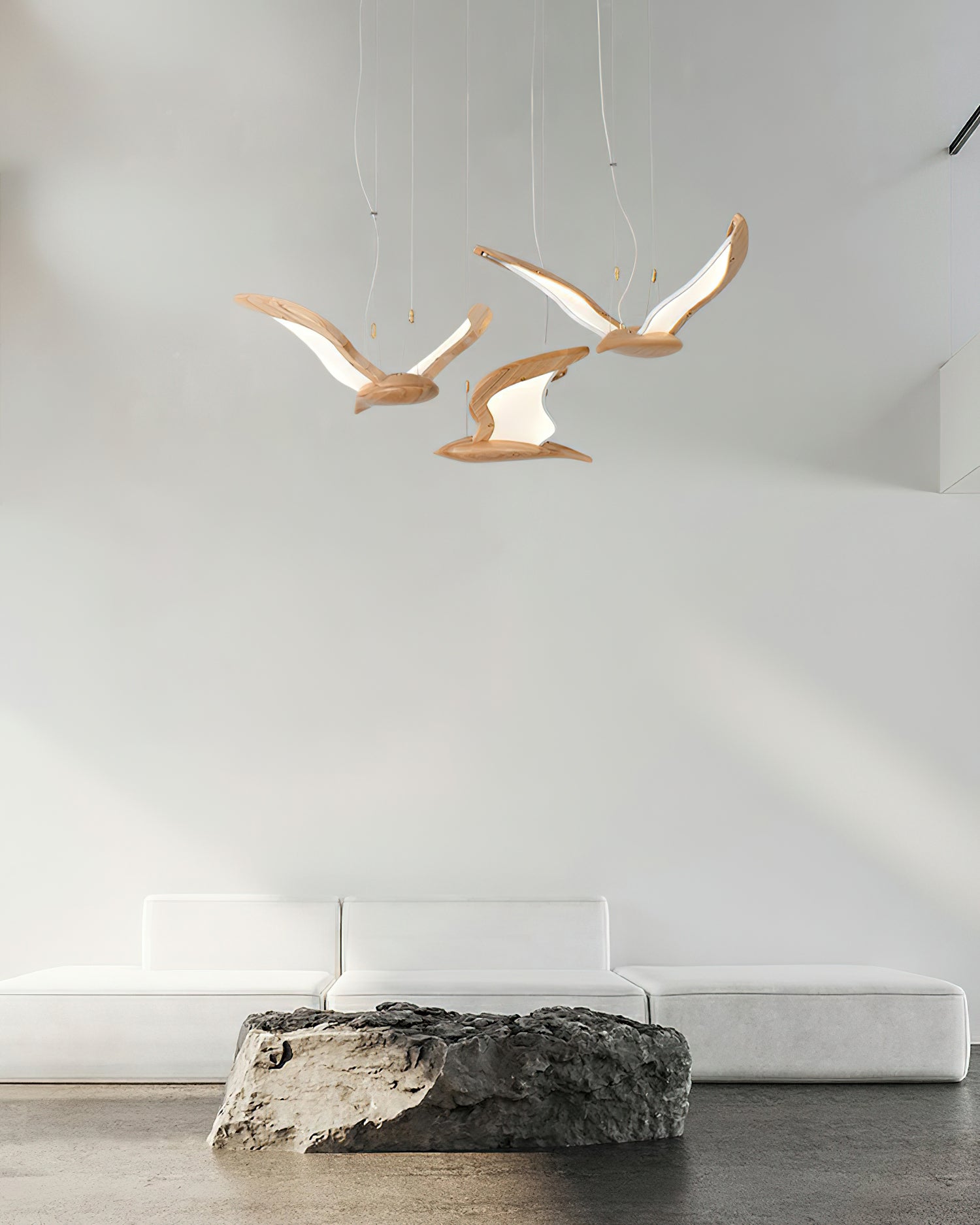 Warbler Chandelier - Blowlighting