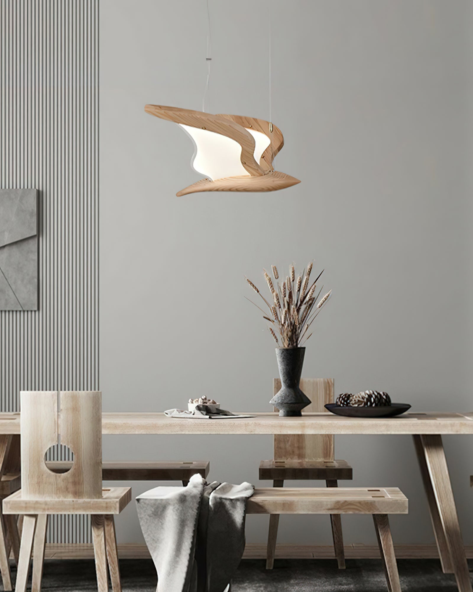 Warbler Chandelier - Blowlighting