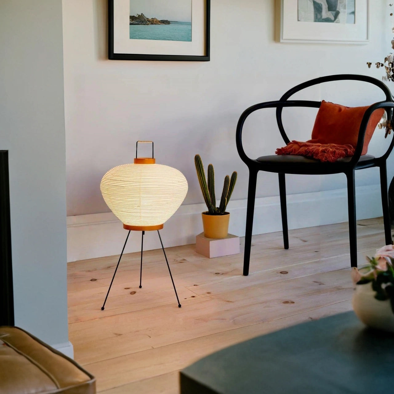 Washi Wabi-Sabi Mulberry Paper 3A Table Light
