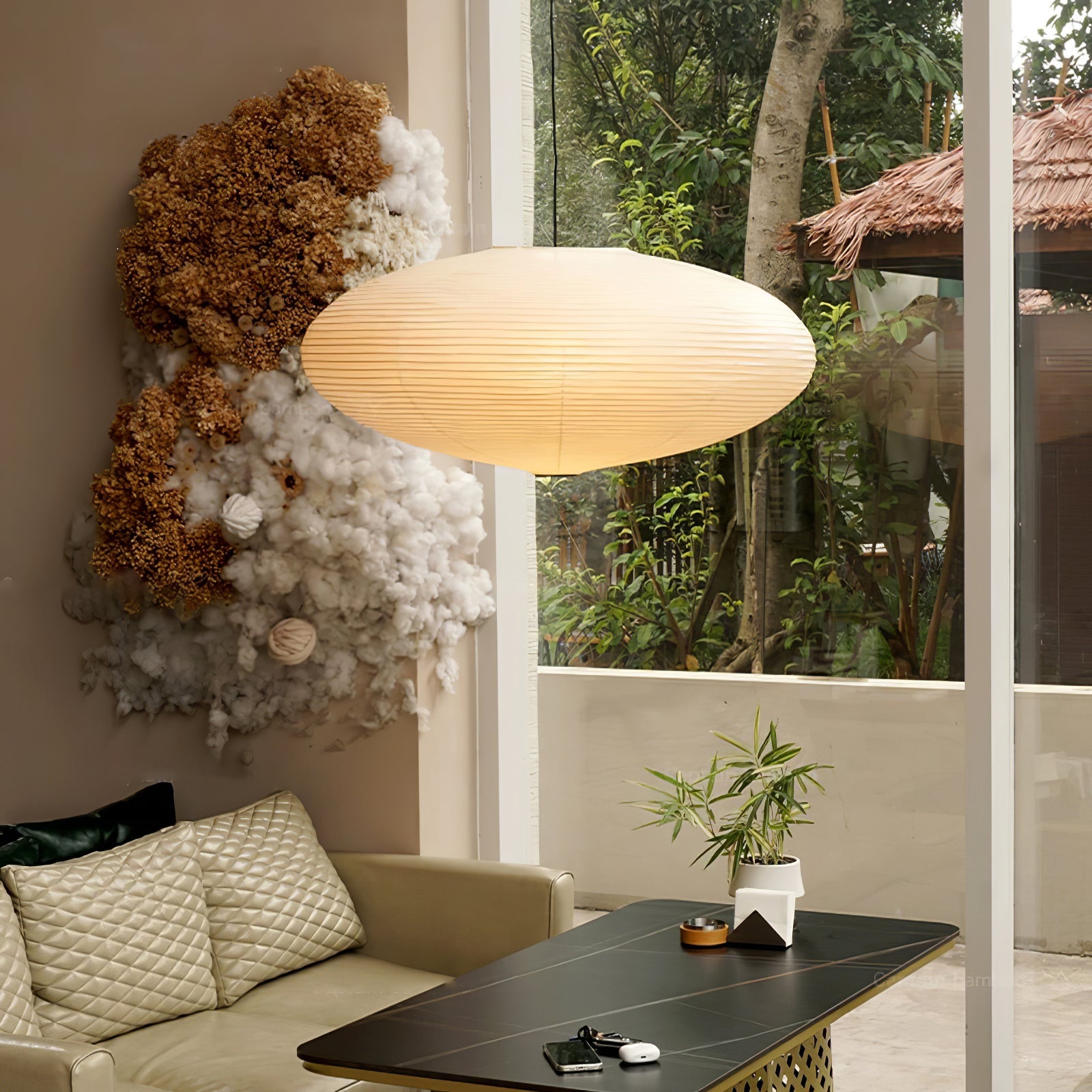 Washi Paper 15A Pendant Light - Blowlighting