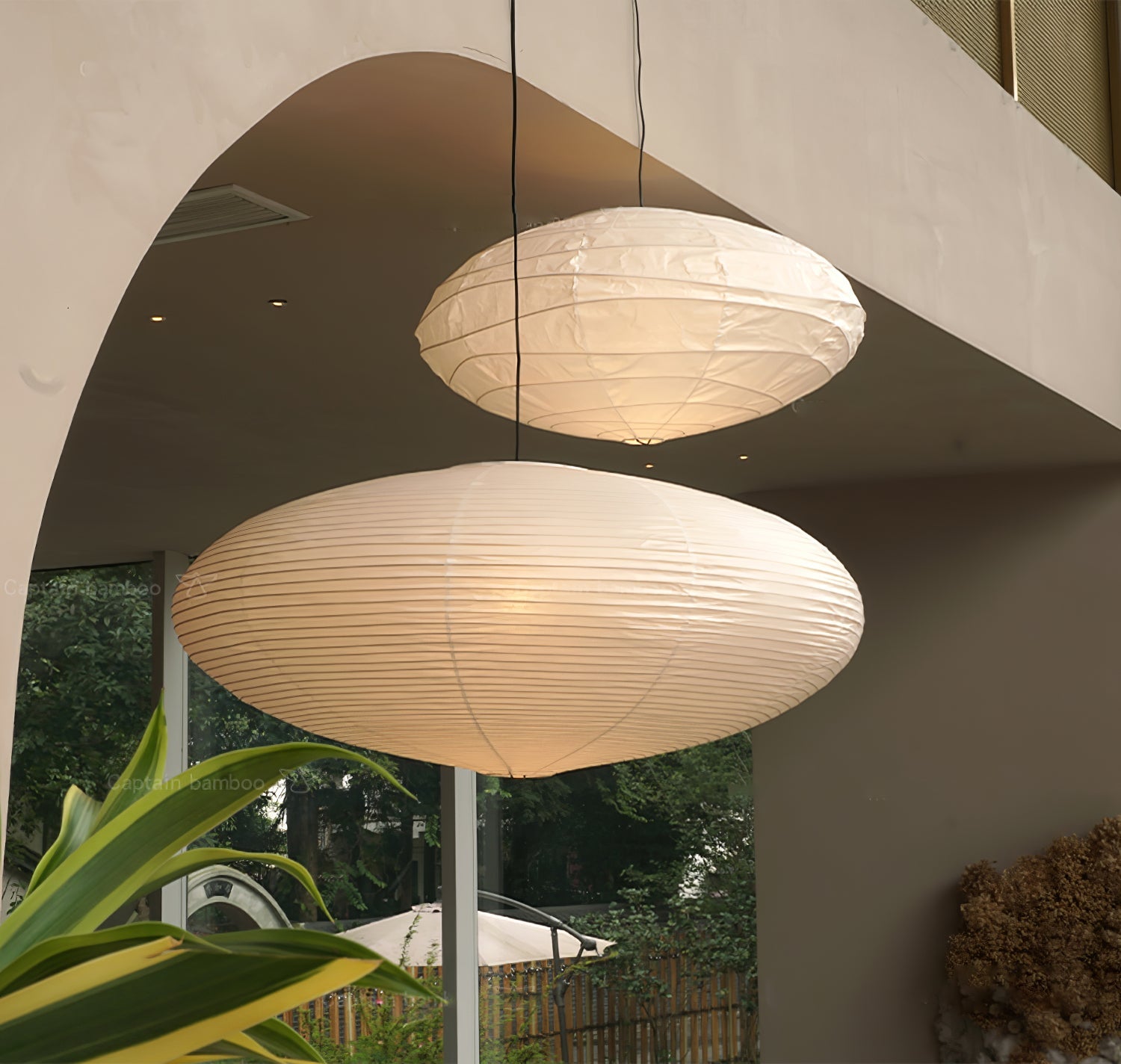 Washi Paper 15A Swag Light - Blowlighting