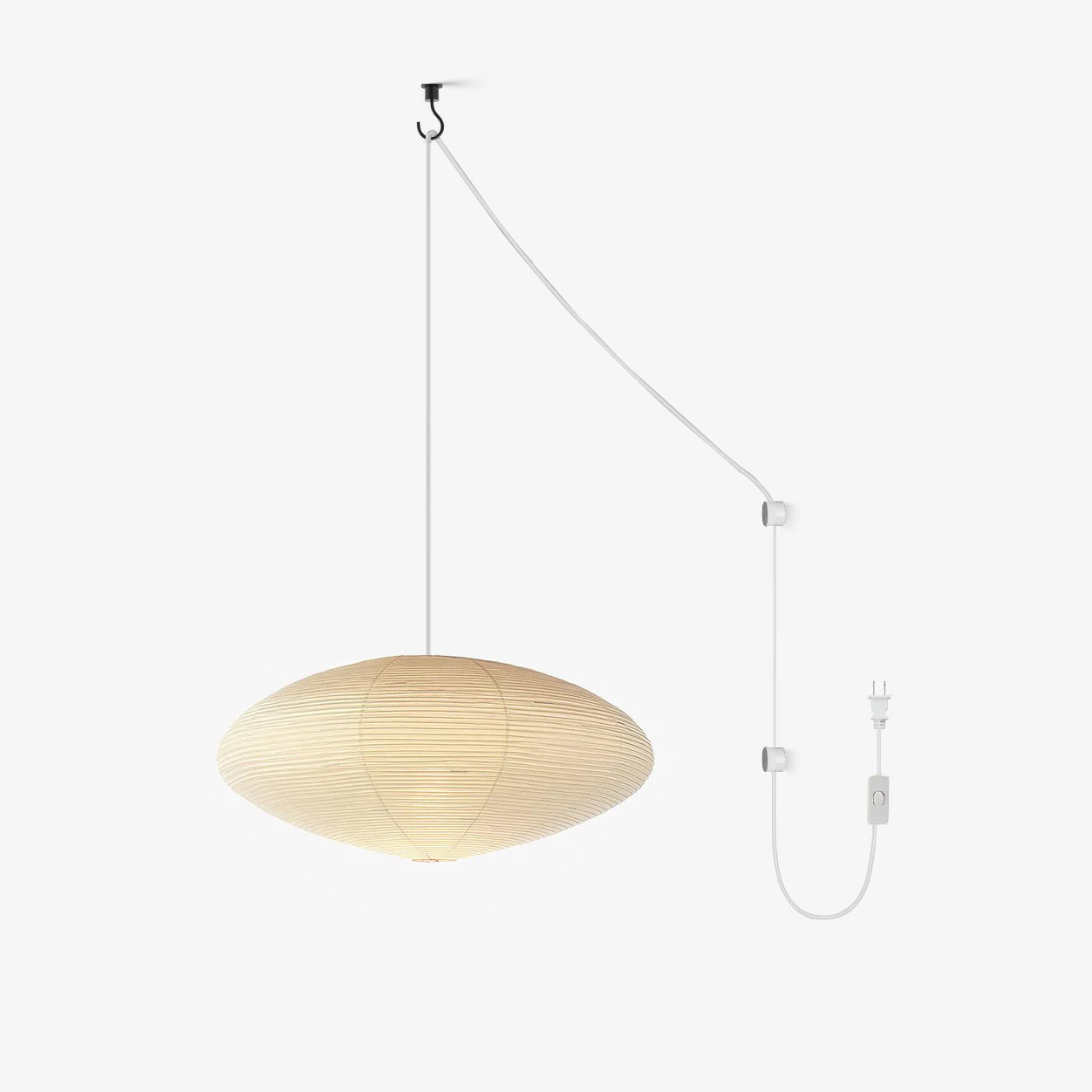 Washi Paper 15A Swag Light - Blowlighting