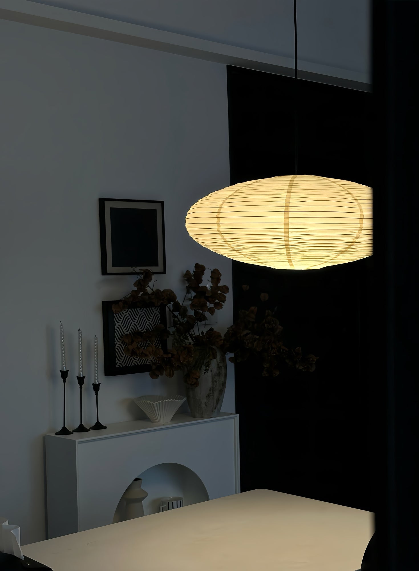 Washi Paper 15A Swag Light - Blowlighting