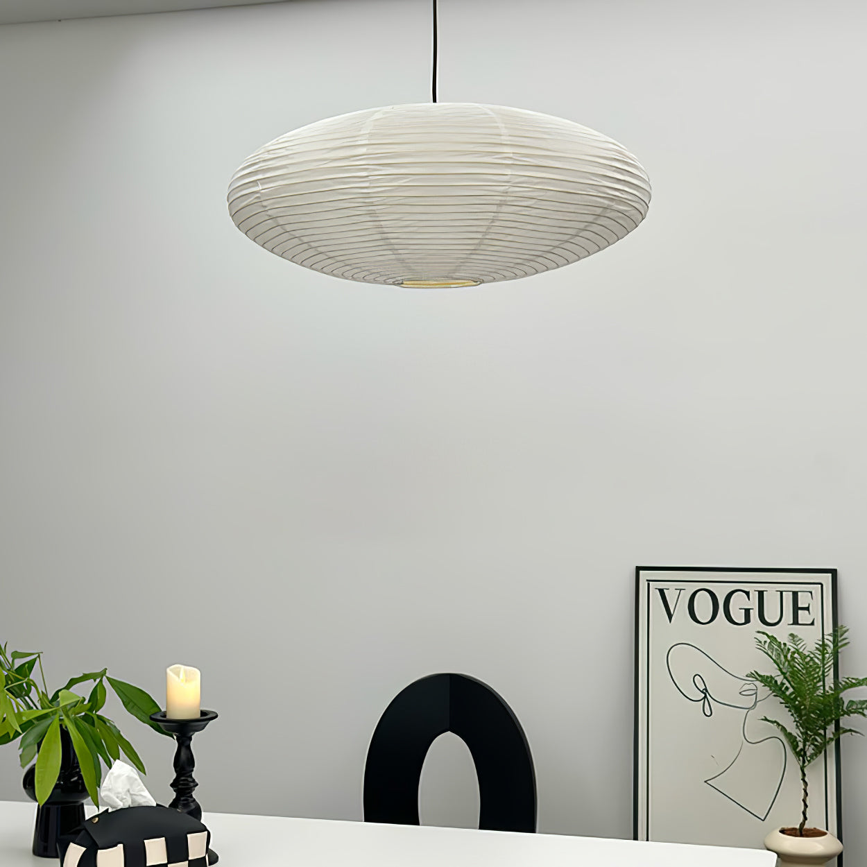 Washi Paper 15A Swag Light - Blowlighting