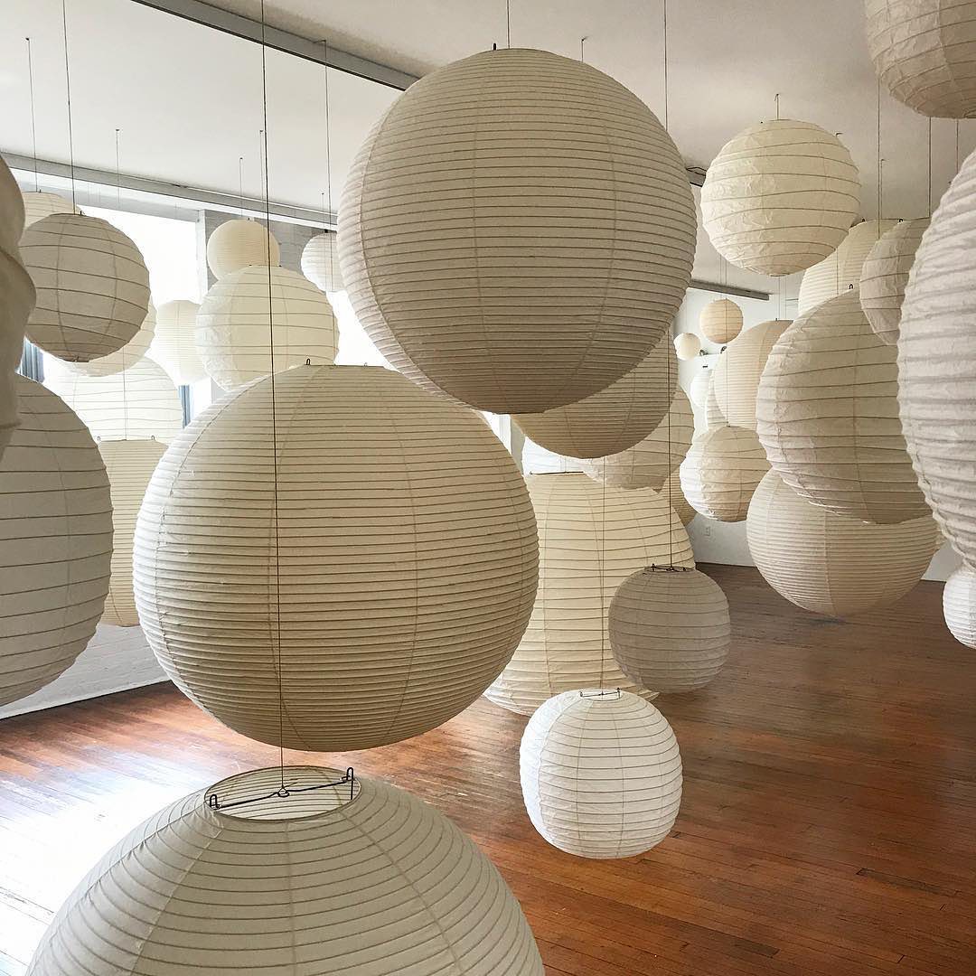 Washi Paper A Pendant Lamp - Blowlighting