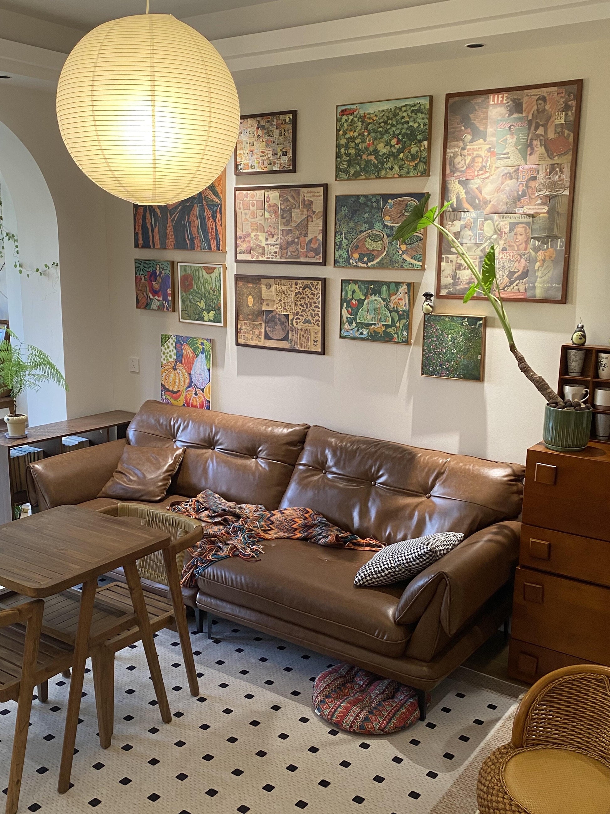 Washi Paper A Pendant Lamp - Blowlighting