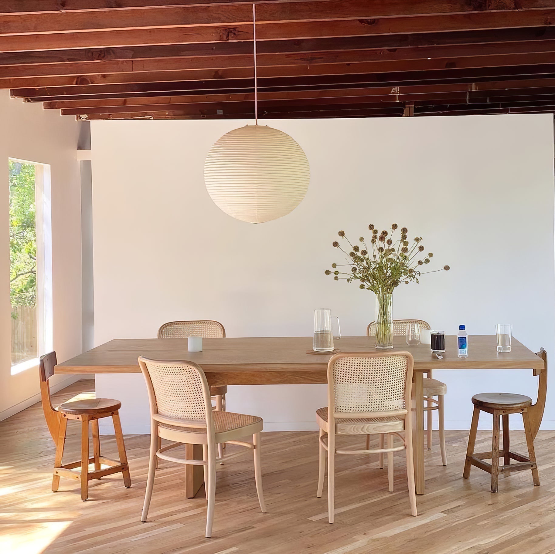 Washi Paper A Pendant Lamp - Blowlighting