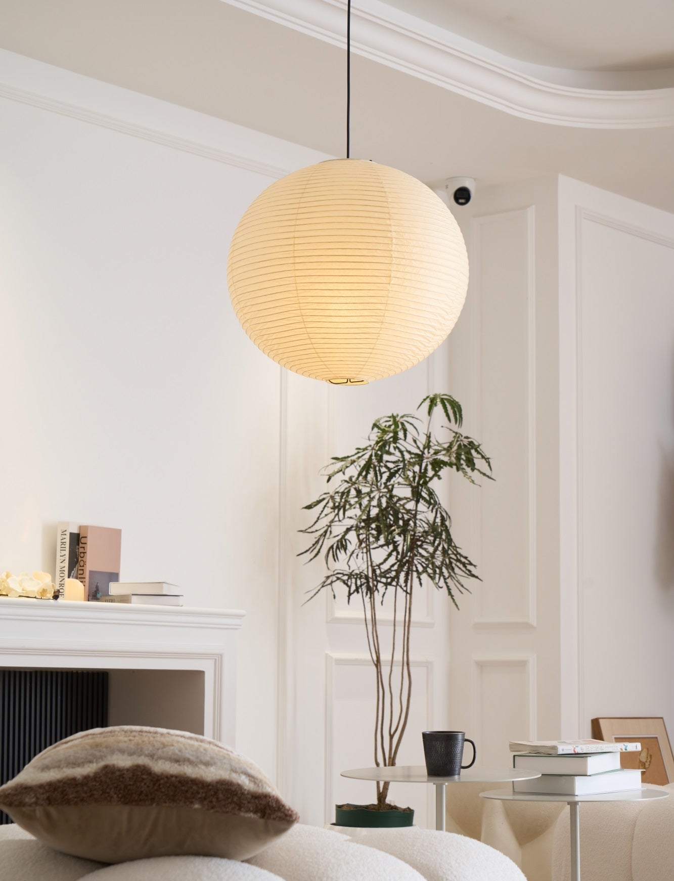 Washi Paper A Pendant Lamp - Blowlighting