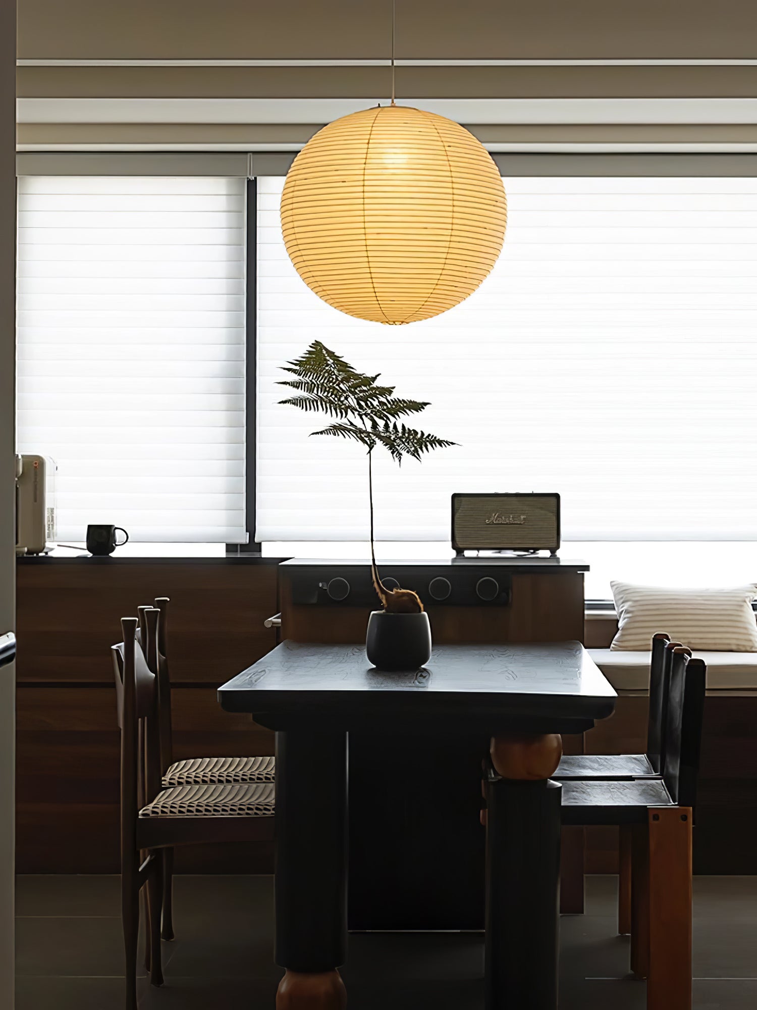 Washi Paper A Pendant Lamp - Blowlighting