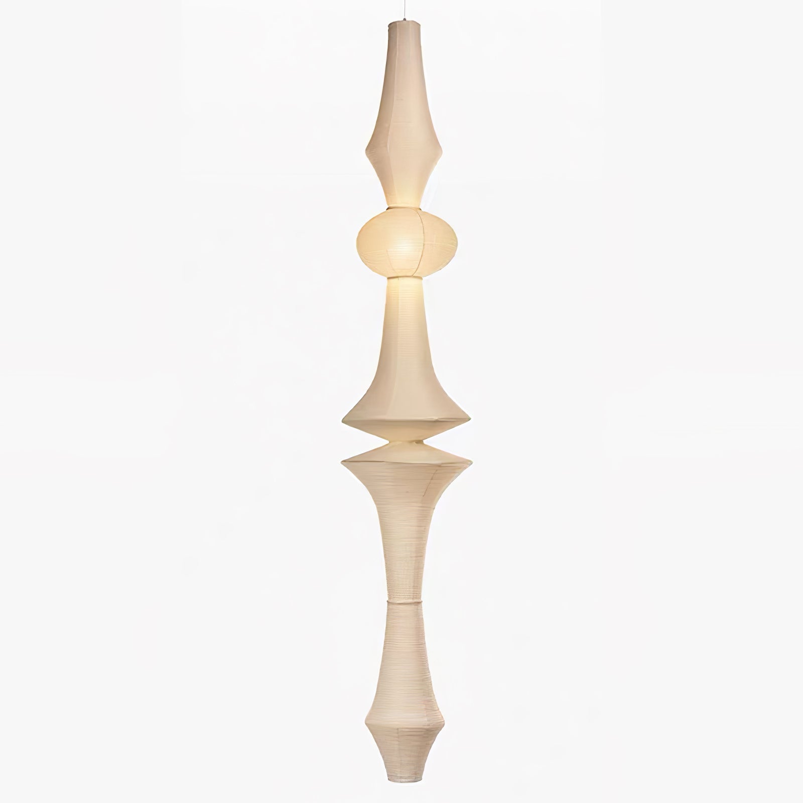 Washi Paper E Pendant Light - Blowlighting