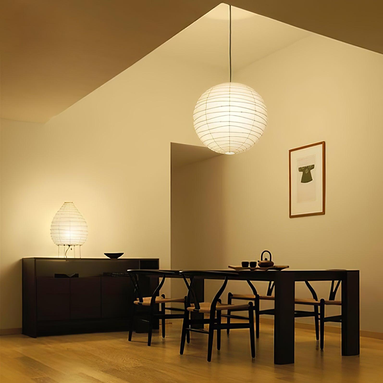 Washi Paper Pendant Lamp - Blowlighting