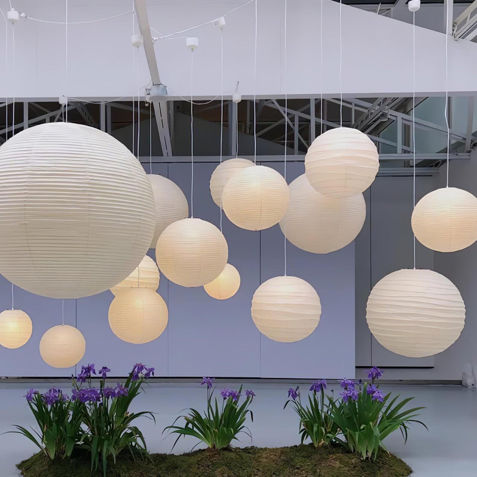 Washi Paper Pendant Lamp - Blowlighting