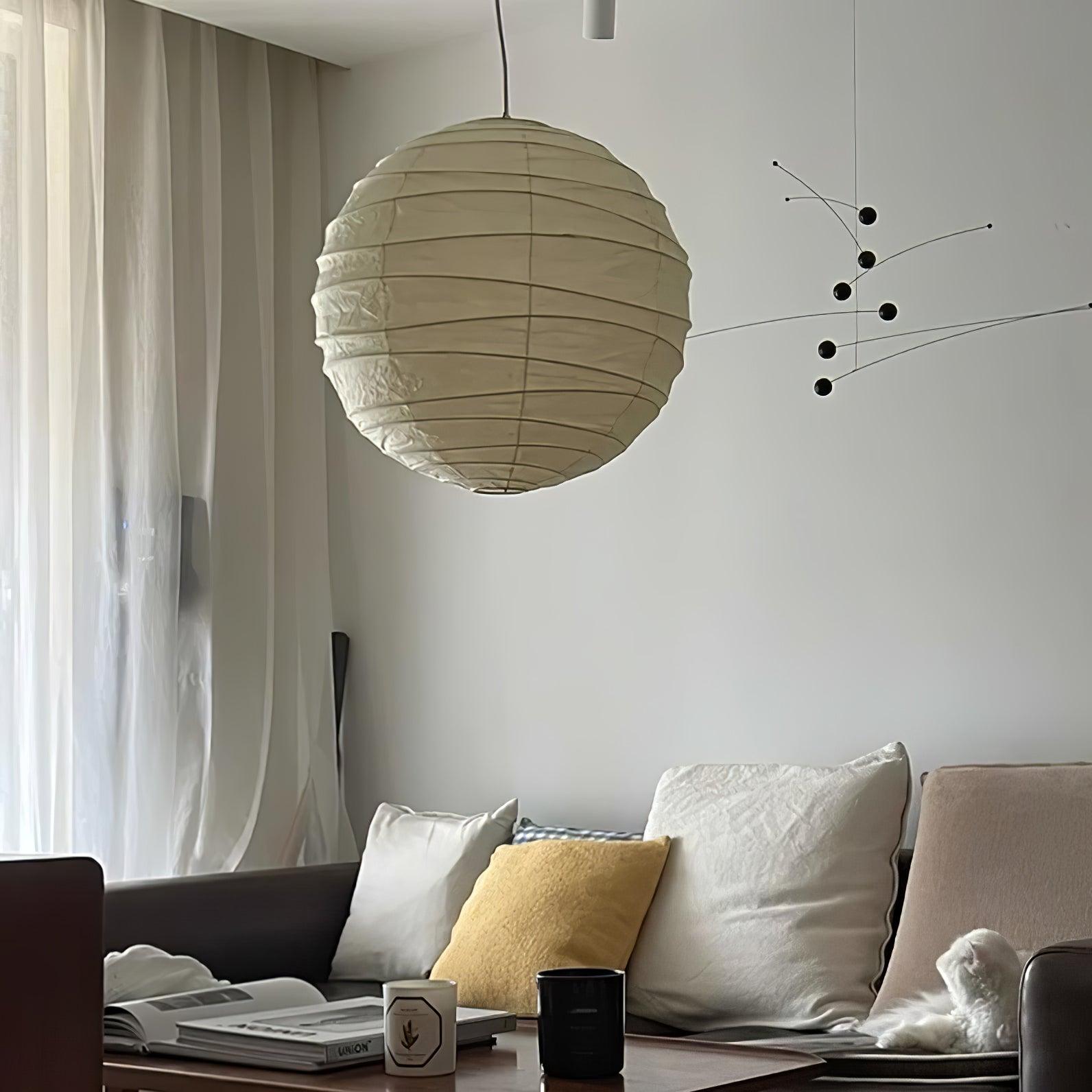 Washi Paper Pendant Lamp - Blowlighting