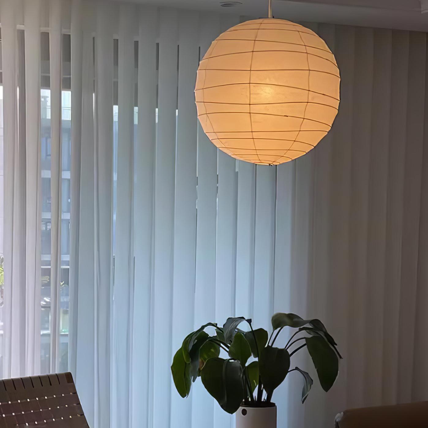Washi Paper Pendant Lamp - Blowlighting