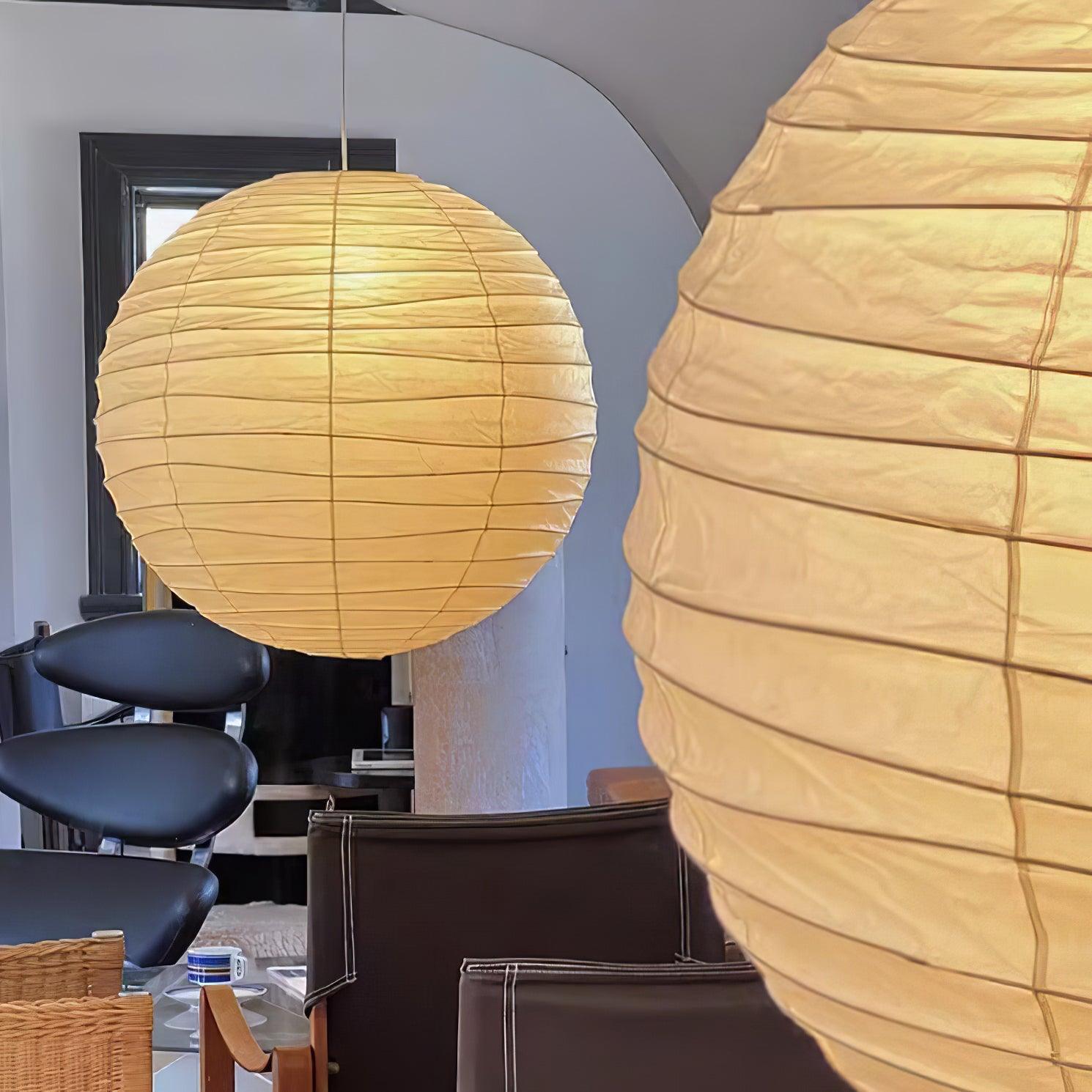 Washi Paper Pendant Lamp - Blowlighting