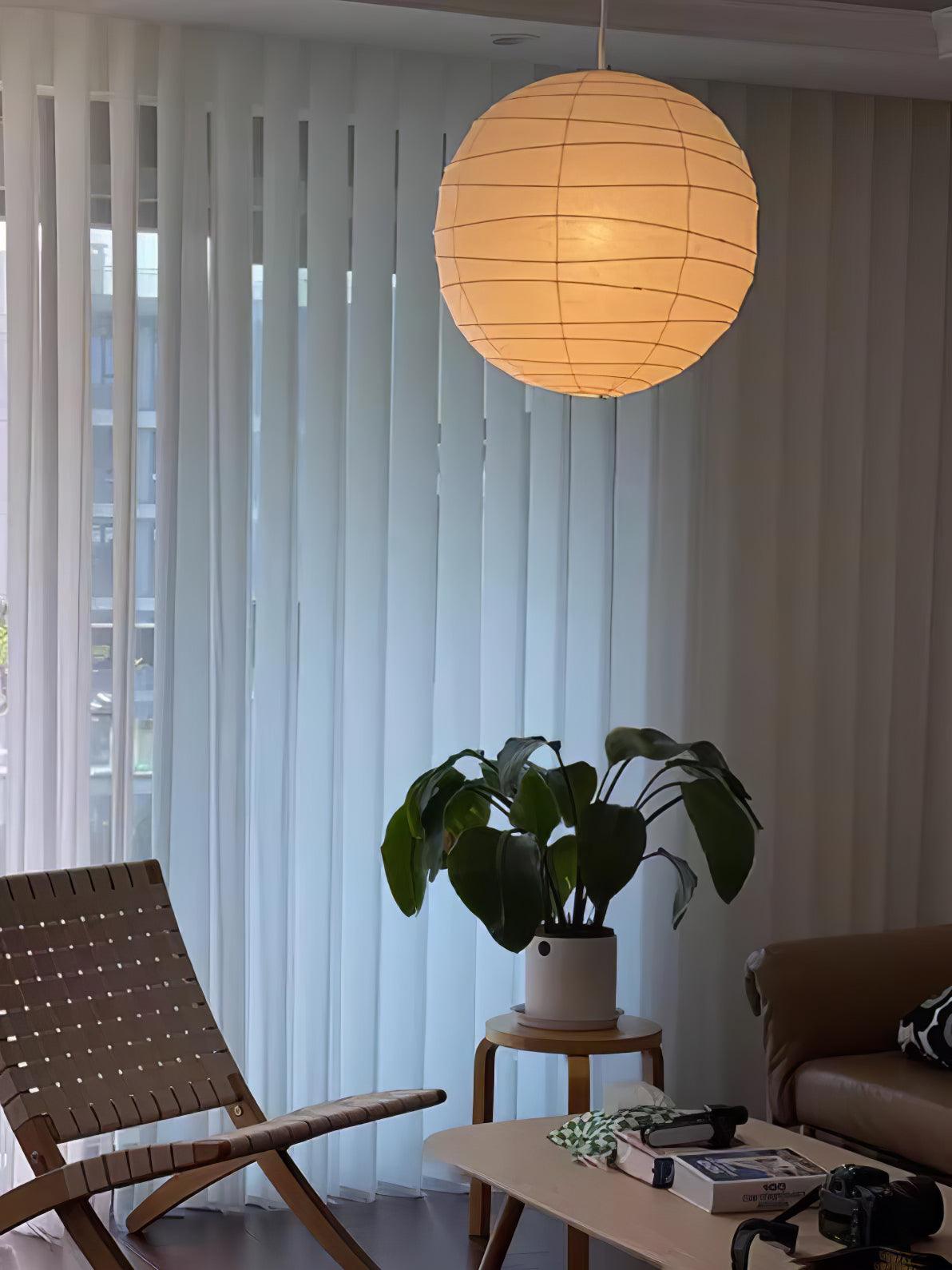 Washi Paper Pendant Lamp - Blowlighting