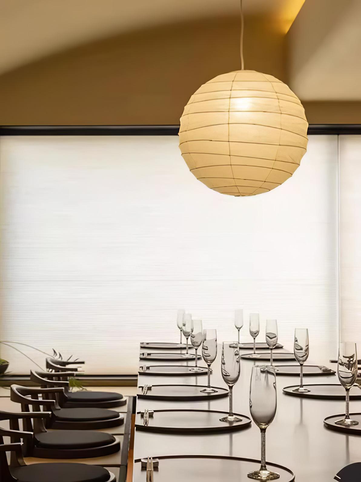 Washi Paper Pendant Lamp - Blowlighting