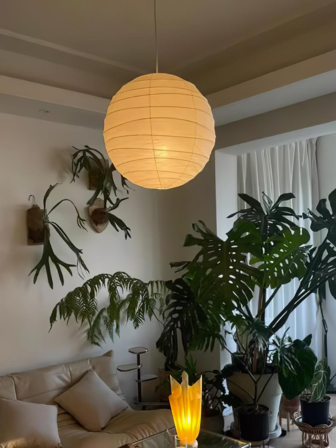 Washi Paper Pendant Lamp - Blowlighting