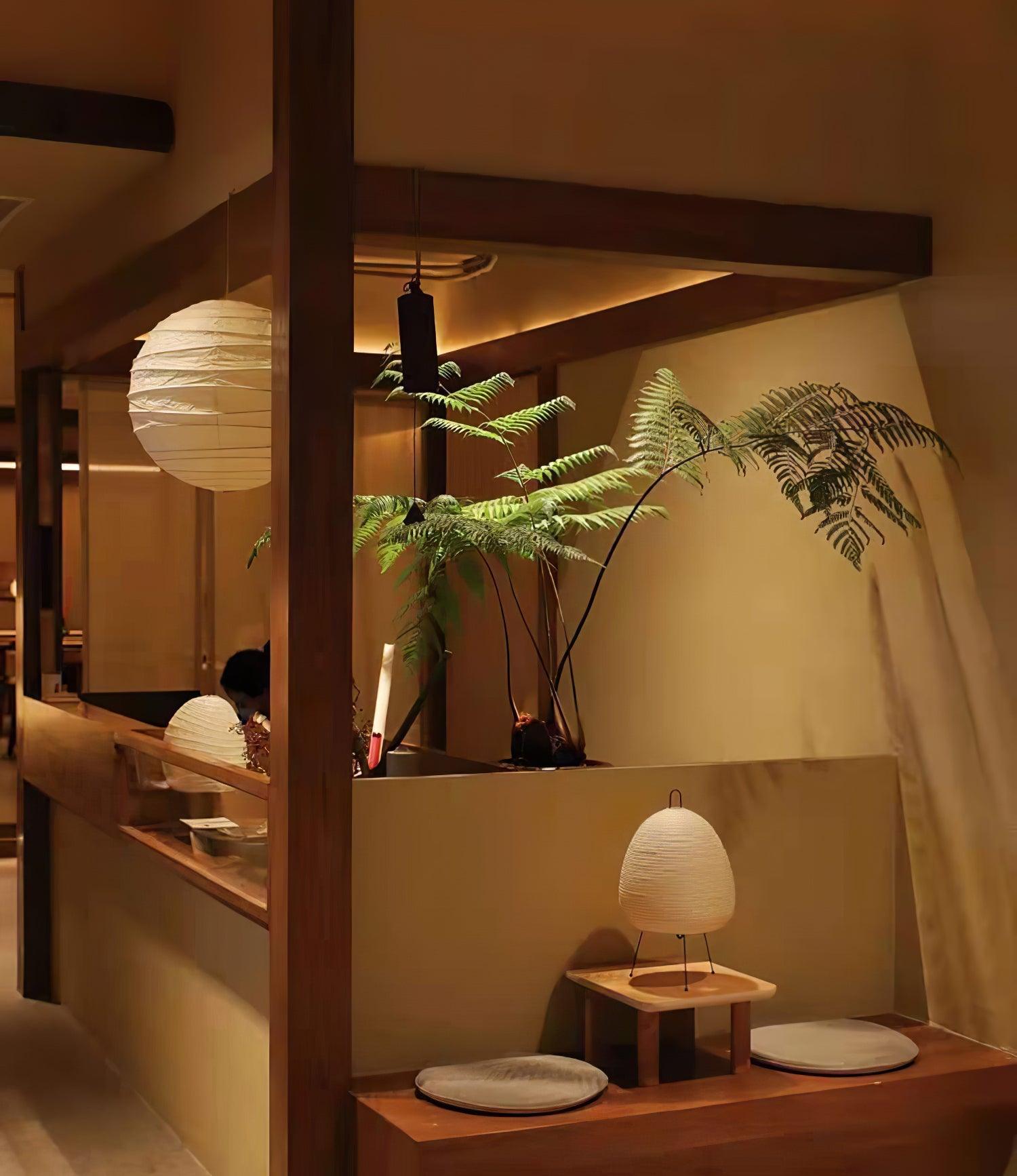 Washi Paper Pendant Lamp - Blowlighting
