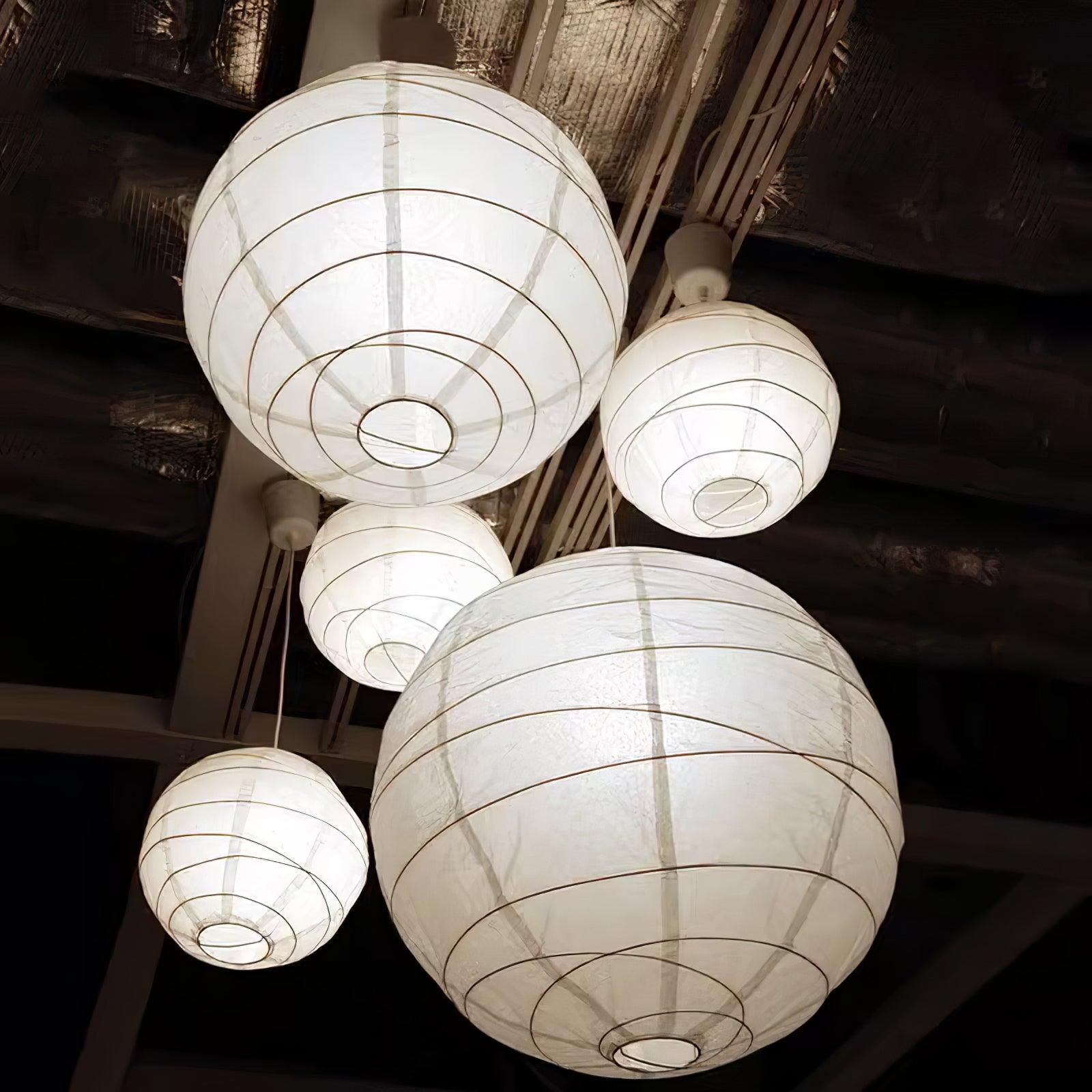 Washi Paper Pendant Lamp - Blowlighting