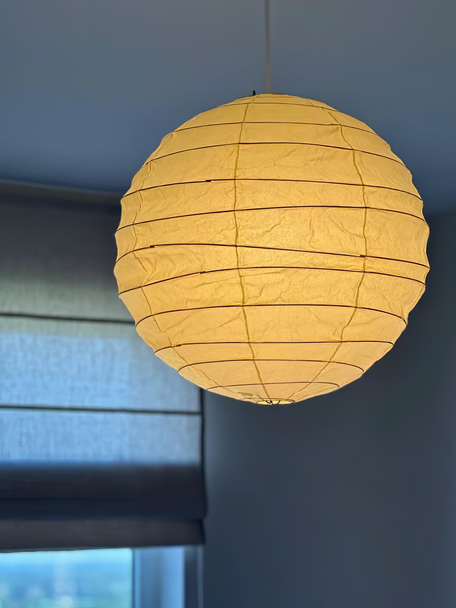 Washi Paper Pendant Swag Lamp - Blowlighting