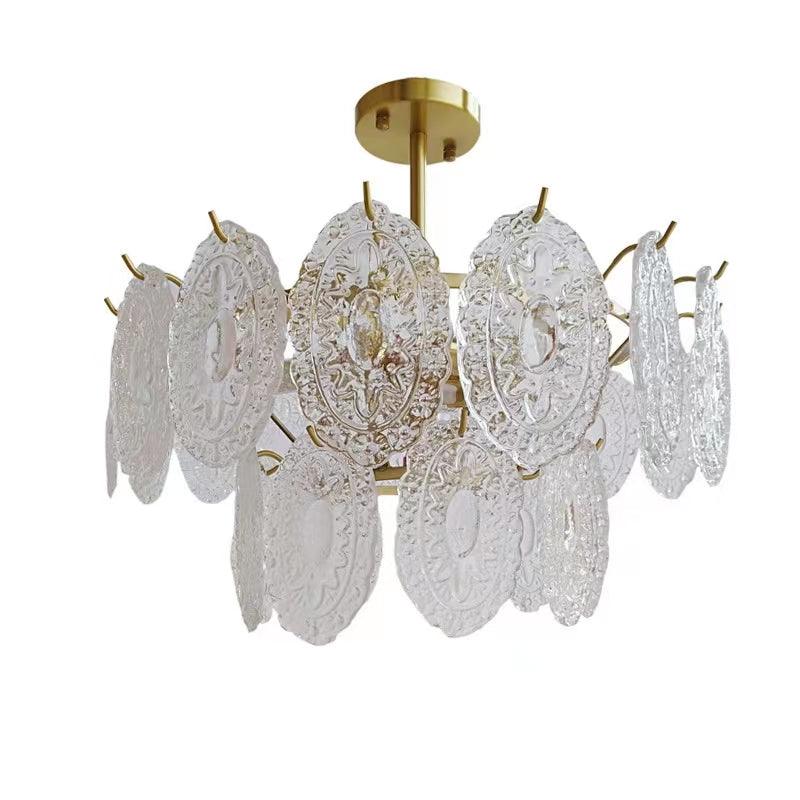 Wave Glass Chandelier - Blowlighting