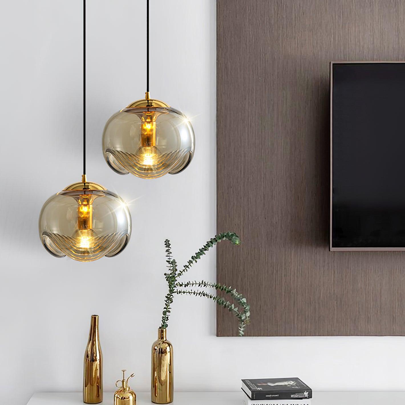 Wave Pendant Light - Blowlighting