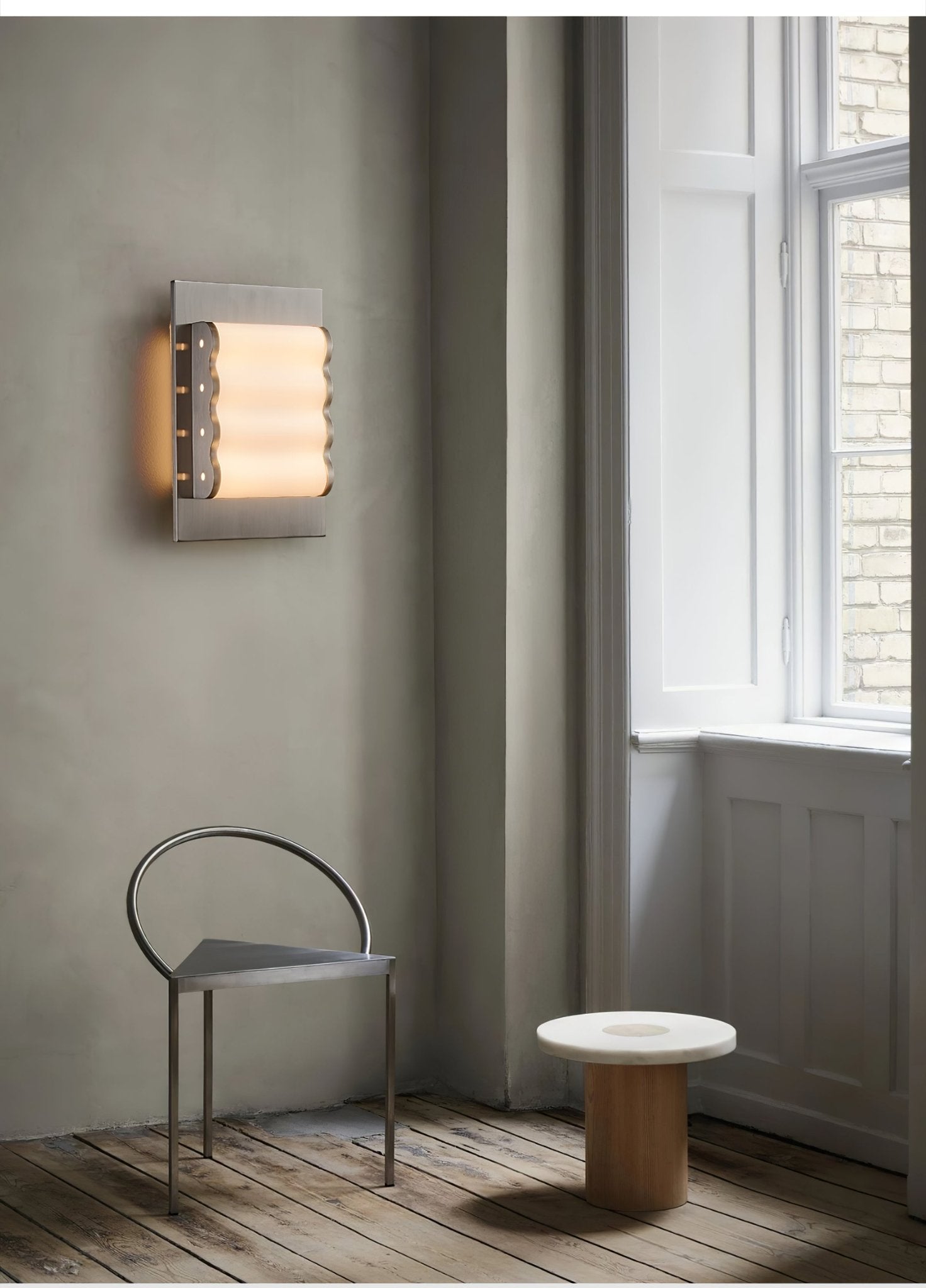 Wave Contemporary Fabric Wall lamp - Blowlighting