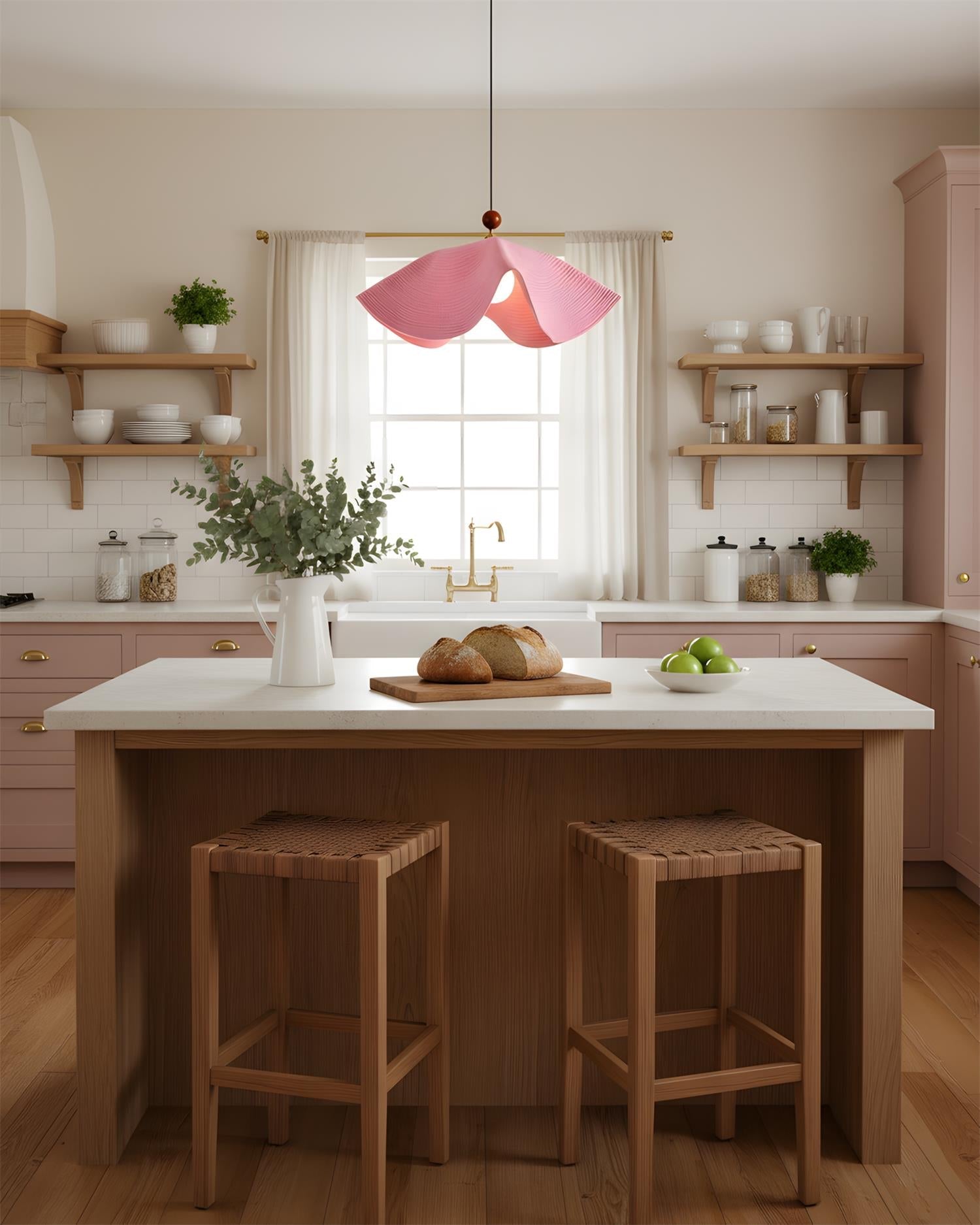 Wavora Minimalist Fabric Pendant Light