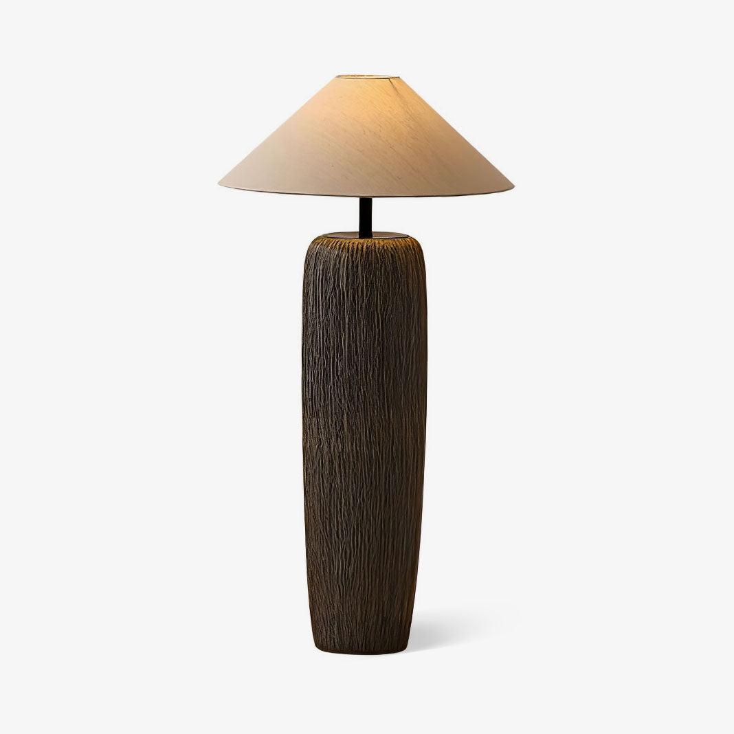 Weathered Wood Grain Floor Lamp - Blowlighting