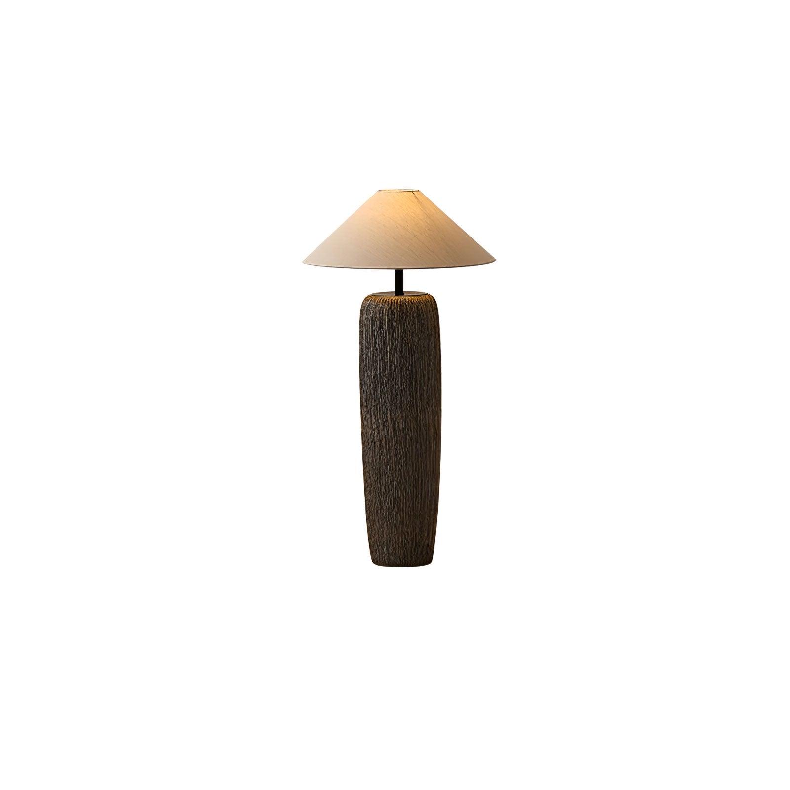 Weathered Wood Grain Floor Lamp - Blowlighting