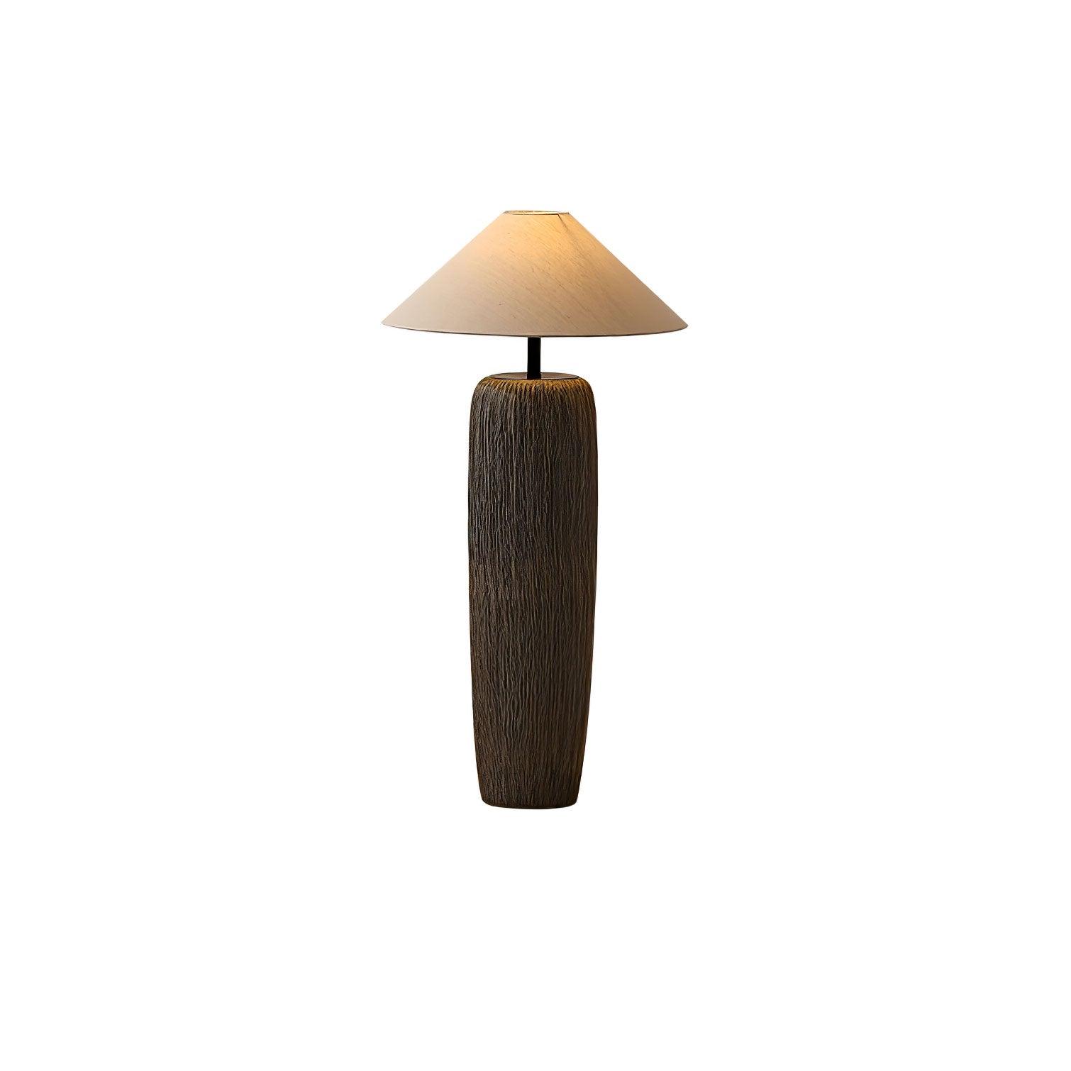 Weathered Wood Grain Floor Lamp - Blowlighting