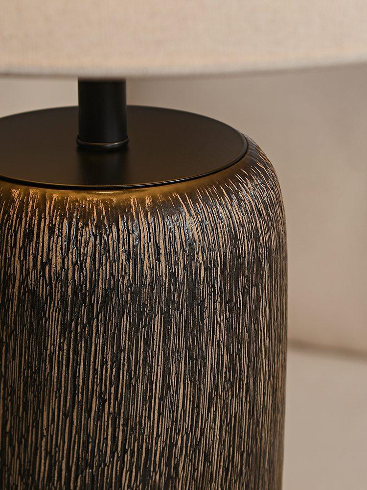 Weathered Wood Grain Floor Lamp - Blowlighting
